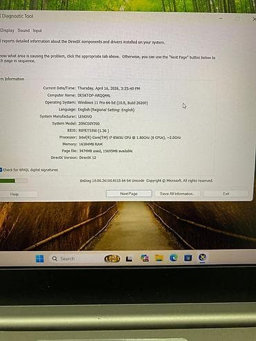 lenovo ideapad s: Lenovo ThinkPad E590 noutbuku - Model: ThinkPad E590 (gövdədə və — 9