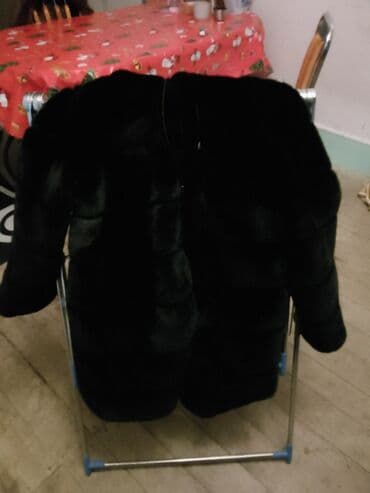 Mini: Kürk, 4XL, rəng - Qara — 8