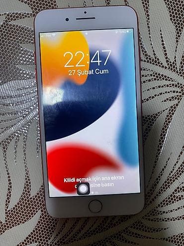apple iphone 8 plus: IPhone 7 Plus, 128 GB, Qırmızı, Barmaq izi — 2