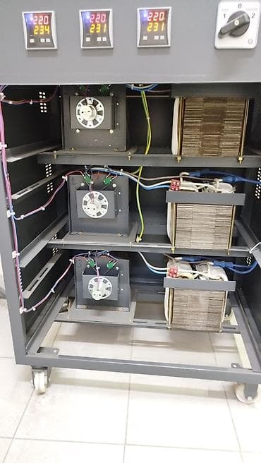 Delta AC Gərginlik Regulyatoru – Servo Kontrollu, 3 faz Texniki