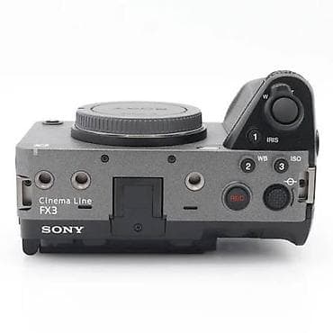 sony wh: Sony Cinema Line FX3 – tam kadr kino kamerası - Tam kadr Exmor R CMOS — 1