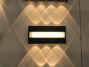 Tavalar: Müasir divar lampası – dekorativ işıq effekti ilə - Növ: LED divar — 1