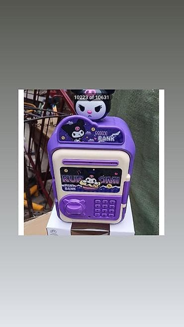 lego oyuncaq: ✅Kuromi kassası ✅KUROMI ✅Kurami ✅MINI BANK ✅Mini bank ✅Stich kuromi — 1
