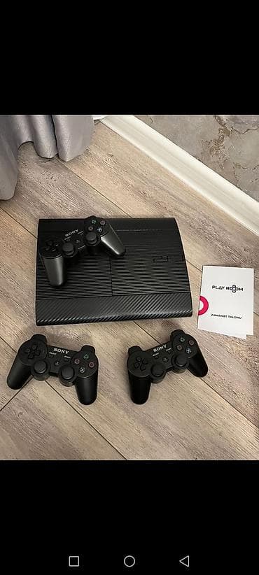 playstation 3 islenmis qiymeti: İçinde 40 oyun,2 pulsuz oyun magazasi(istədiyiniz oyunu pulsuz — 1