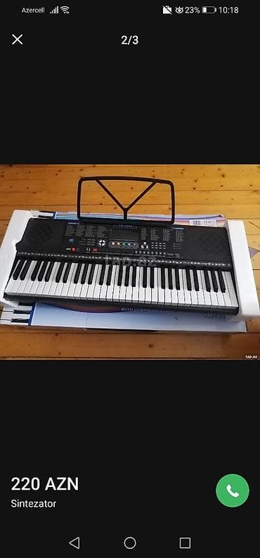 midi klavyatura: Синтезатор, Б/у — 2
