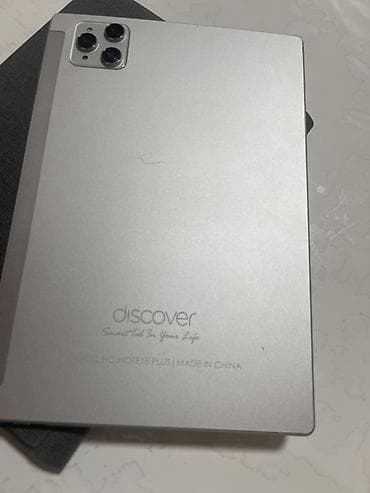 kamera internetsiz: Discover N9 Note 18 Plus planşet - Ekran: təxminən 10.1" ölçülü, ağ — 6