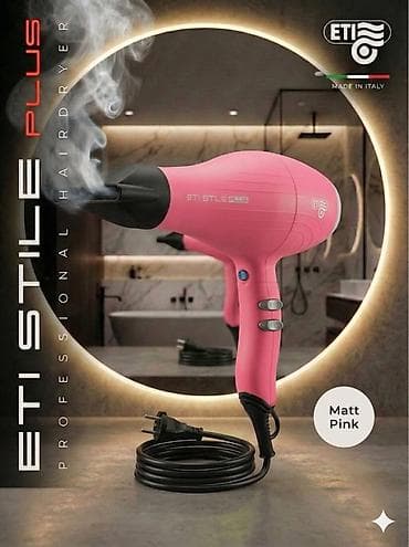 type c adapter: ETI STILE PLUS – Professional saç quruducu - İstehsal ölkəsi: İtaliya — 9