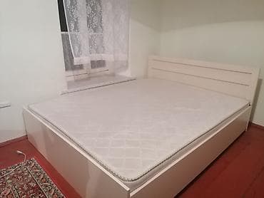 usag carpayisi: Mebel: İkili çarpayı və matras dəsti - Ölçü: təxmini king/queen — 2