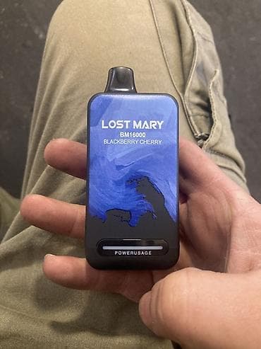punyar sekilleri: Məhsul: Lost Mary BM16000 – Blackberry Cherry ləzzətli birdəfəlik vape — 1