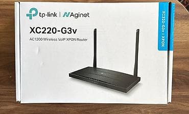 data modem sim card: TP-Link XC220-G3v – AC1200 Wireless VoIP XPON Router - Model: TP-Link — 3