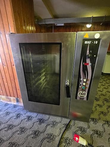 Restoran, kafe avadanlığı: Elektrik soba, Şirniyyət üçün, Çörək, İşlənmiş — 1