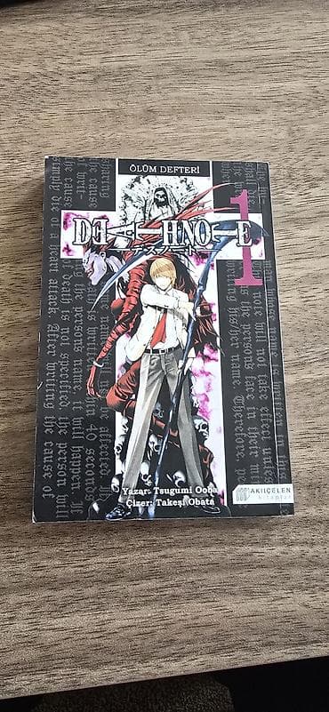 Məhsul: Death Note – Ölüm Dəftəri, 1-ci cild (manga) Dil: Türkçə — 1
