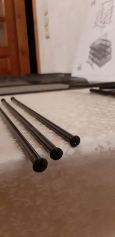 rəsm üçün boyalar, fırçalar: Ofis üçün3 mərtəbə sənəd qabı Statusu - yeni Rəngi -qara Hündürlük — 4