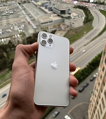 IPhone 11 Pro, 256 GB, Gümüşü, Simsiz şarj