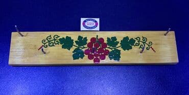 Quruducular: Əl ilə milli üslubda hazırlanmış taxta asqı — 6