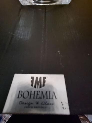 edava qablari: Tort və şiriniyyat qabı, Şüşə, Çexiya — 4