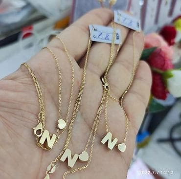 Boyunbağı, Sarı qızıl, 585 Əyar