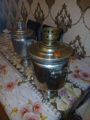 Очки: İki Samavardı,biri 5L. o birisi 7.L İkisi bir yerdə 345 manatdı.Ayrı — 2