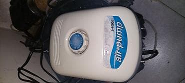 фильтр для аквариума: Akvaryum avadanlıqları paketi 4 çıxxışlı kopmressor və böyük filter - — 1