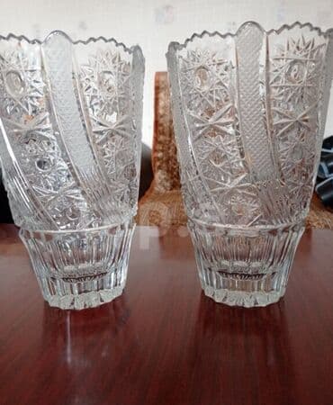 Bayram məhsulları: Vaza dəsti, Xrustal — 1