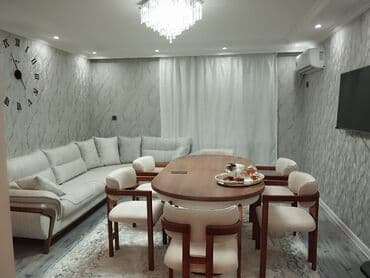 Qonaq otağı üçün, Açılmayan, Oval masa, 6 stul