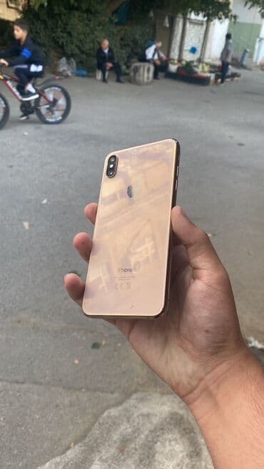 iphone x arxa şüşə qiyməti: IPhone X, Qızılı, Face ID — 1
