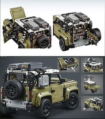 qaşıq dəstləri: Land Rover Defender konstruktor dəsti – Technic tipli, 2573 detal - — 4