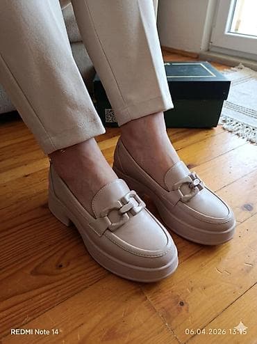 Ölçü: 37, rəng - Bej, Yeni