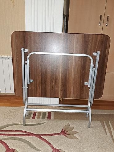 quba mas: Mətbəx masası, Yeni, Qatlanan, Laminat, Dördbucaq masa — 5