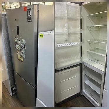 2 qapılı Hotpoint Ariston Soyuducu Satılır, rəng - Boz