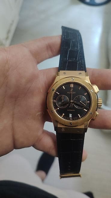 rolex saati: Qol saatı, Hublot, rəng - Qızılı — 5