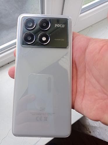 poco 3x: Poco X6 Pro, 512 GB, rəng - Gümüşü, Sensor — 2