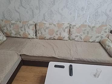Ev və bağ: EPİKA marka künc divanı bazalı divan acilir - Forma: L-şəkilli künc — 2