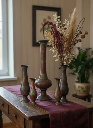 qədimi tava: Vaza dəsti, Mis — 4