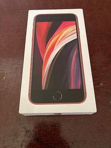 IPhone SE 2020, 64 GB, Qırmızı, Barmaq izi