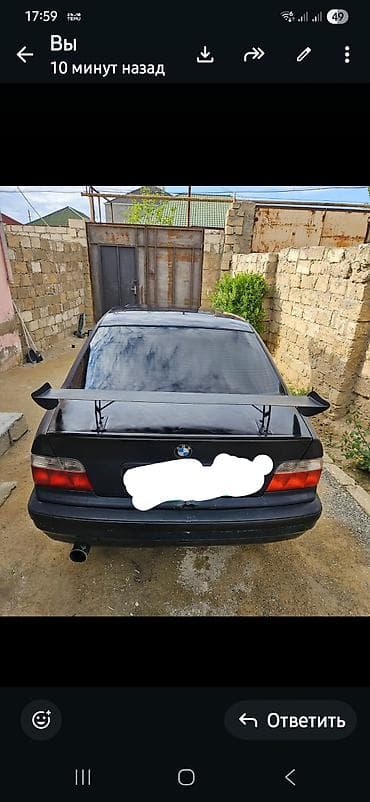 Аксессуары и тюнинг: Спойлер, Металл, BMW — 3