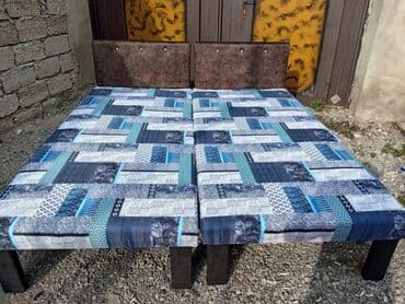 taxt uzluyu: Təzə çarpayılar. 1 nəfərlik çarpayılar 60 manat. 2 nəfərlik taxt 110 — 17