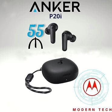 audio: Yeni Simsiz (Bluetooth) Qulaqcıqlar, Anker, rəng - Qara — 1