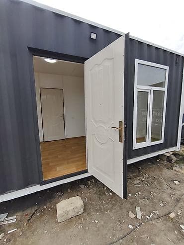 kantener evler: 40 fut konteynerdən hazırlanmış modul ev/ofis - Ölçü: 12 m uzunluq — 4