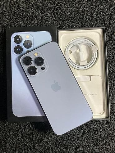 iphone 8 pilus: IPhone 13 Pro, 256 GB, Pacific Blue, Zəmanət, Kredit, Face ID — 1