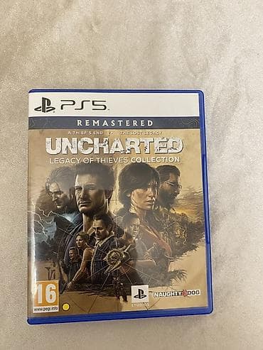 dvd disk: PS5 oyunu: Uncharted: Legacy of Thieves Collection (Remastered) - — 1