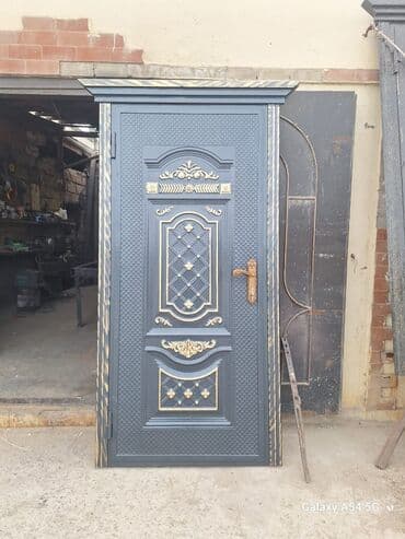 demir qapilar tecili satilir: Məhsul: Metall qapılar – dekorativ və təhlükəsizlik yönümlü giriş — 4