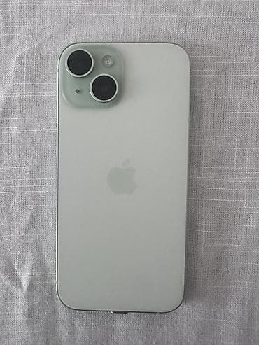 IPhone 15, 128 GB, Yaşıl, Face ID, Sənədlərlə, Zəmanət — 1