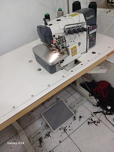 tikis isi: Tikiş maşını Yeni,Overlok, 4 saplı, Ünvandan götürmə — 1