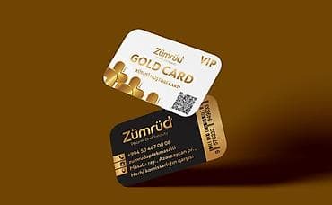 Başqa xidmətlər: Şirkətdaxili bonus kartlarının dizaynı və barkodların istənilən sayda — 2