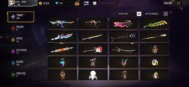 Free fire hesabı 62sv 182 kasa 29 ifadə 247 cephanelik 3 ilin — 6