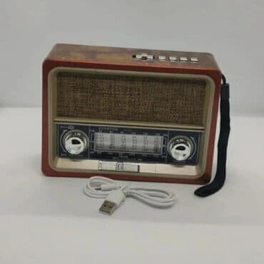 radio usb bluetooth: 📻 RH-305 Bluetooth USB/SD/Aux/fm RADİO 🔥Taxta nastalji görünüşlü — 3