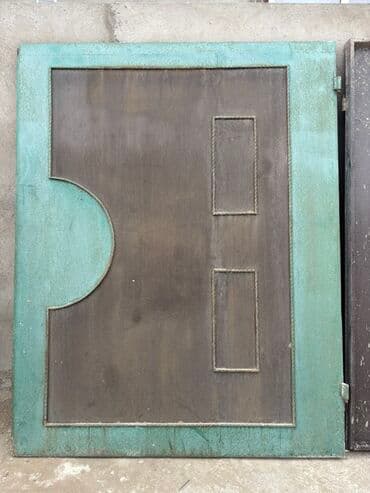 demir setka qiymeti: Dəmir Həyət darvazası, Yana açılan, Mexaniki, Qapı ilə, rəng - Boz — 2