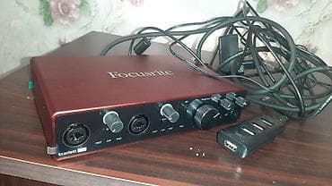 marshall kalonka: 🎧 Satılır – Focusrite Scarlett 8i6 (3-cü Nəsil) Audio İnterfeys — 1
