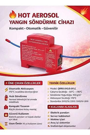 Yanğın qarşısını almaq üçün apiral avtomat 15 azn qiymət Globex – — 1